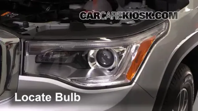 2017 GMC Acadia SLE 2.5L 4 Cyl. Éclairage Feu de jour (remplacer l'ampoule)